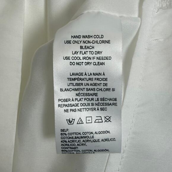 Flat White Anthropologie Twofer Tennis Dress Preppy Country Club Size XS - Picture 6 of 7